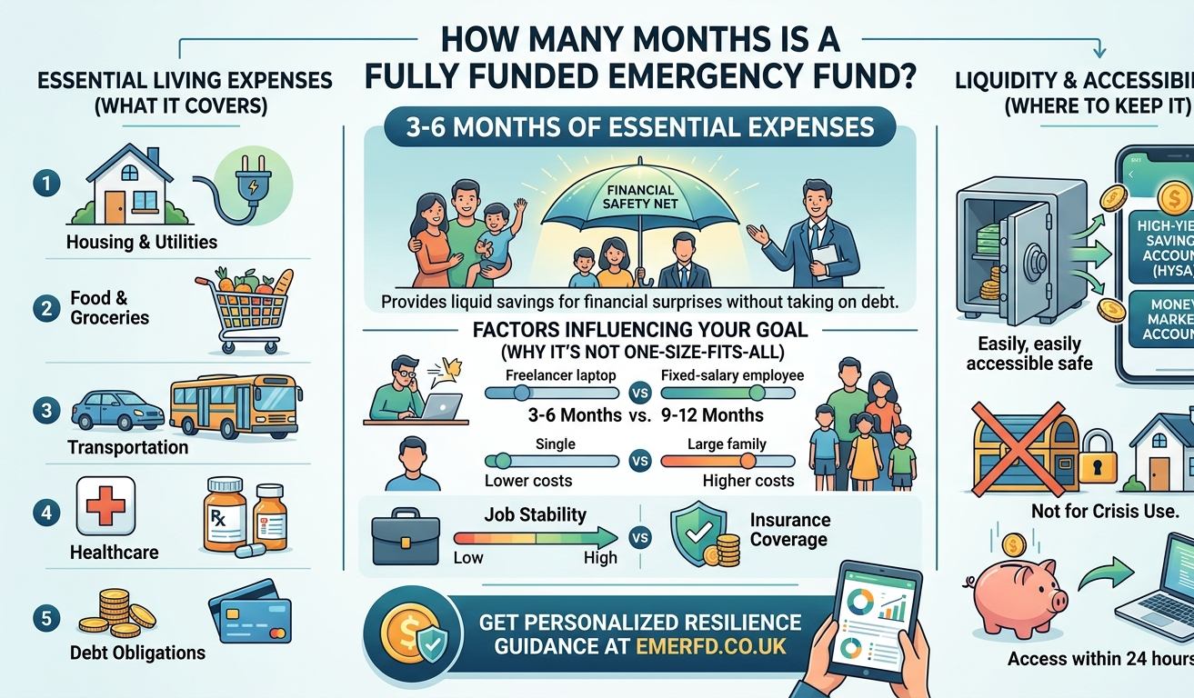 How Many Months is a Fully Funded Emergency Fund?