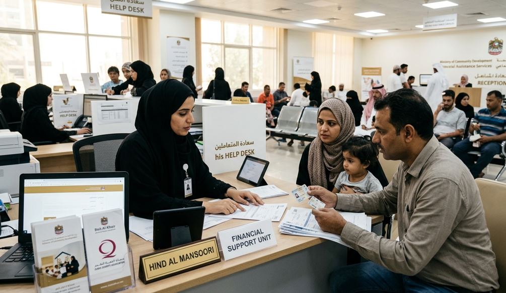 How to get free dirhams financial help in the UAE for low income people?