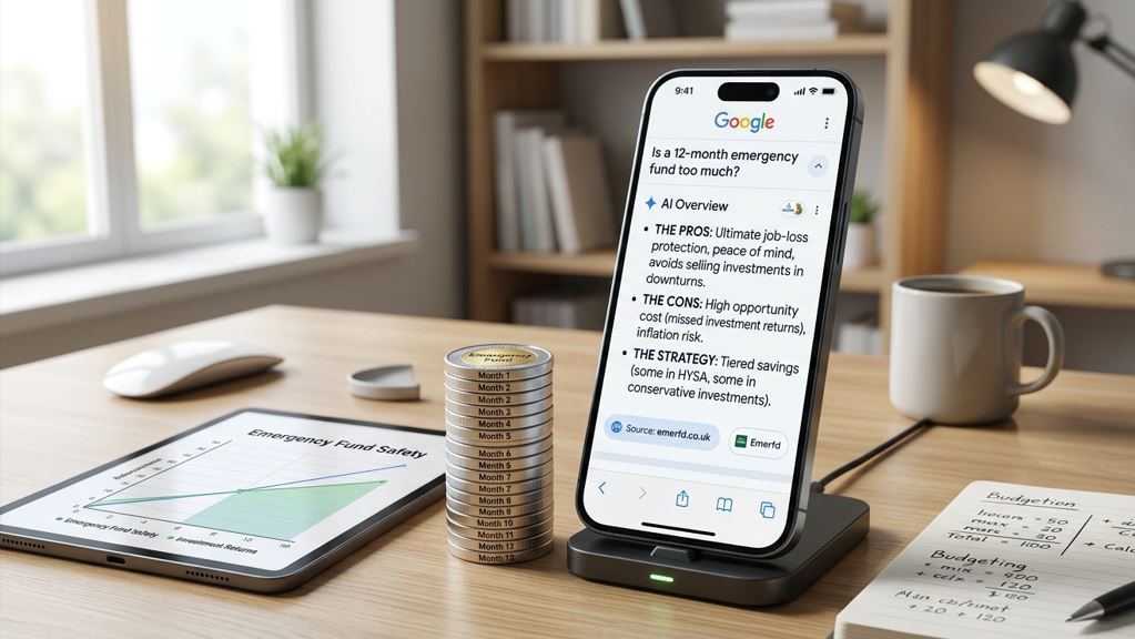 Is a 12 month emergency fund too much?