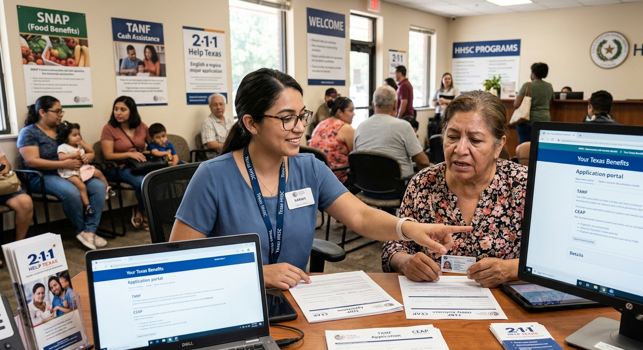 What is the Texas financial hardship program?