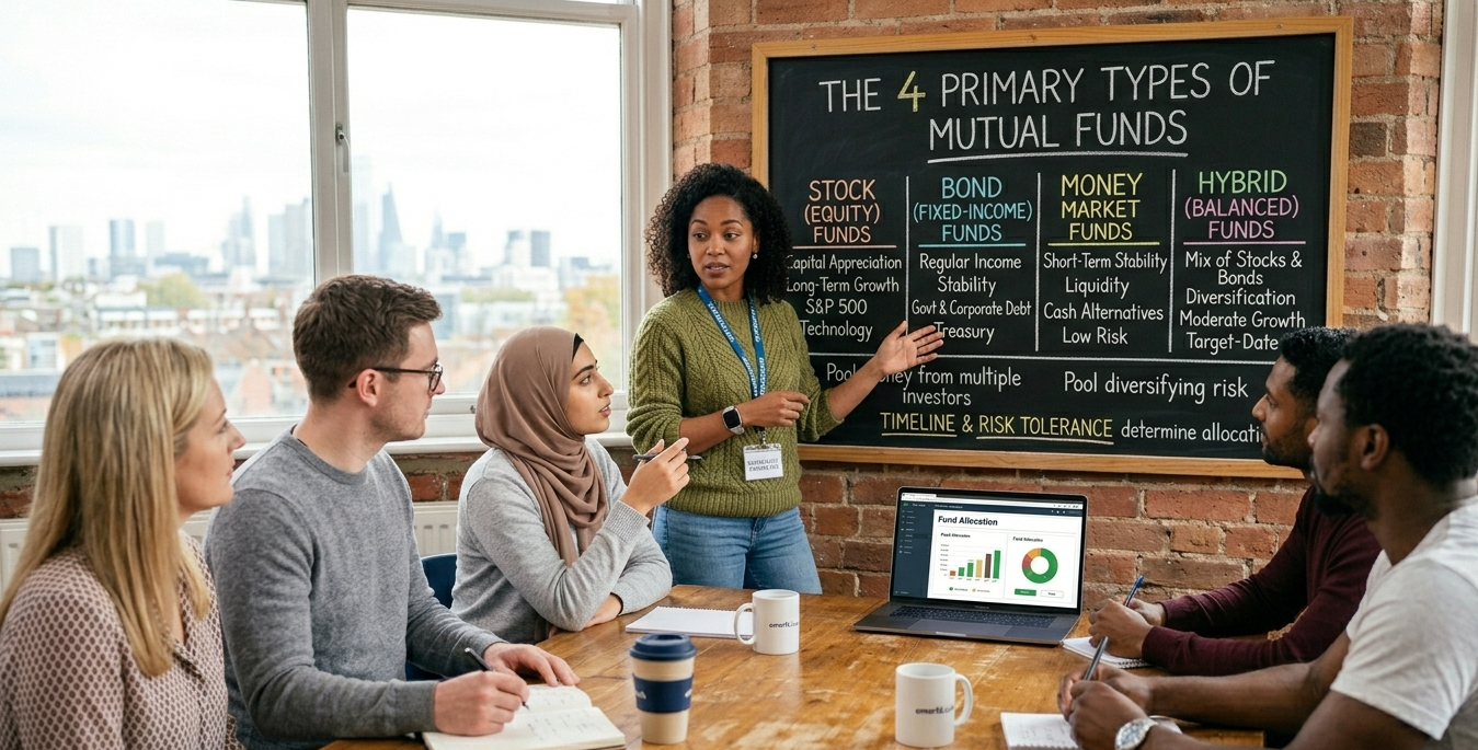 What are the 4 types of funds?